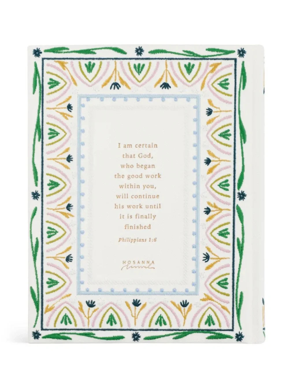 Hosanna Revival NLT notetaking BIBLE: LISBON THEME Embroidered Our favorite🤍